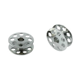 Blooy 10 PCS 18034 Large M Type Steel Metal Bobbin Fit Walking Foot Top and Bottom Feed Sewing Machine Typical 0302 0303 Consew 205RB 206RB