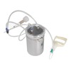 Manual Milking Machine 2000ml Effort Saving Control Stainless Steel Bottle