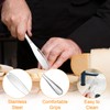 TIESOME 2 Pcs Butter Knife with Holes, 3 in 1
