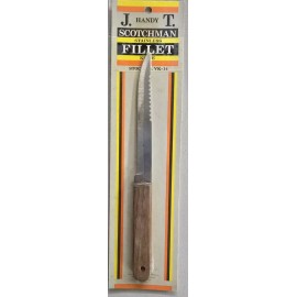 Tammy's Tackle J. T. Scotchman Filet Knife with Wood Handle