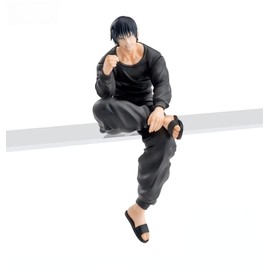 NINJAMO Toji Guy Figure Jujutsu Anime Kaisen Version Noodle Stopper Sitting Decor Perching Japan Import JJK