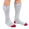 Heating Electric Rechargeable Adjustbale Temperature Winter Heated Thermal SockEU Plug