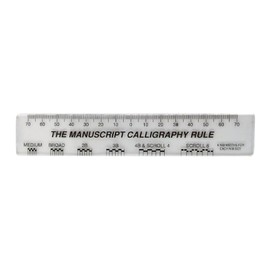 Manuscript Calligraphy Ruler