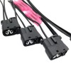 FainWan 3 conectores de bobina de encendido con cables compatibles