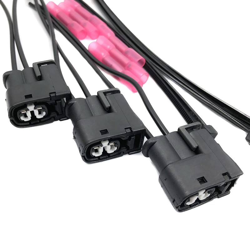 FainWan 3 conectores de bobina de encendido con cables compatibles