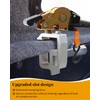 Truck Camper Shell Clamps Retractable Ratchet Straps, Compatible with Ford