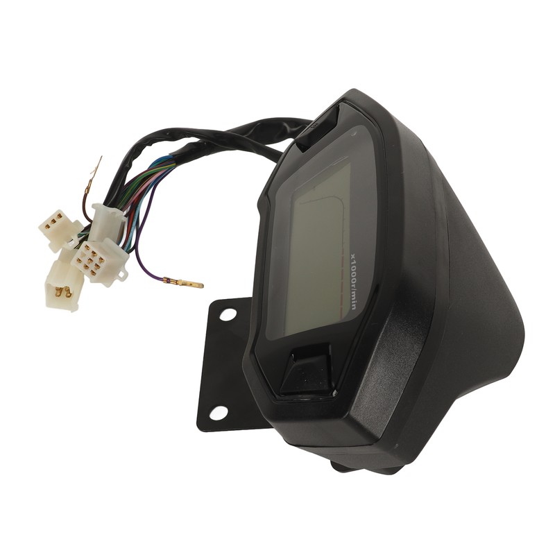 Motorcycle Speedometer LCD Digital Tachometer Odometer for 110cc 125cc 150cc