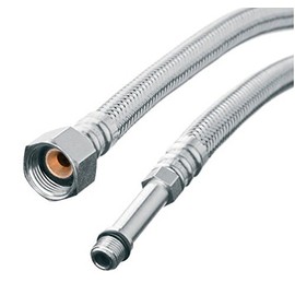 Flexi Flexible Kitchen Basin MonoBloc Tap Connector Hose Pipe 3/8" x M10x1 (1/4") 30cm length
