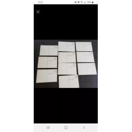 National Supply Service 1947 Boy Scouts Vintage Postcards Lot of (10)