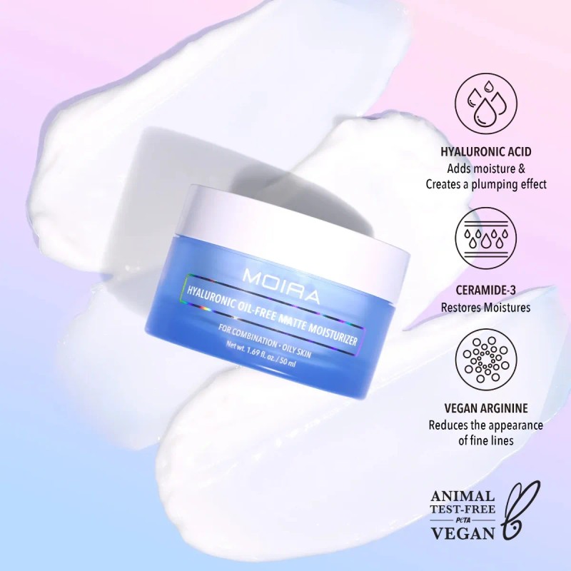Crema Facial Control Grasa Moira Cosmetics Para Piel Grasa Todo