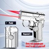 Windproof Torch Lighter Refillable Foldable Rotatable Lighter For Daily Use