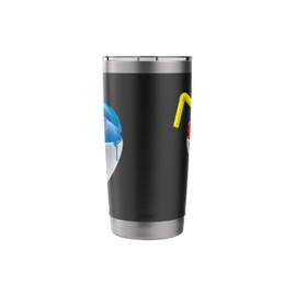 Summer Snow Cone Shaved Ice Cones Ice Cream Stainless Steel Insulated Tumbler