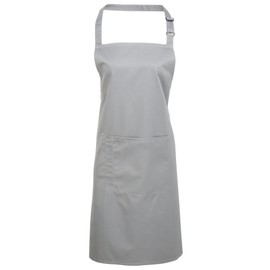 Premier Fitness Men's Premier Bip Apron, Grey (Silver), NA One Size