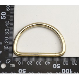 Wuuycoky 2" Inner Diameter Silvery D Rings Buckles D-ring Non-welded For Webbing Strapping Pack of 6