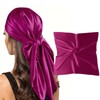 vimate Fashion Satin Hair Scarf - Laides 35'' Silk Neck