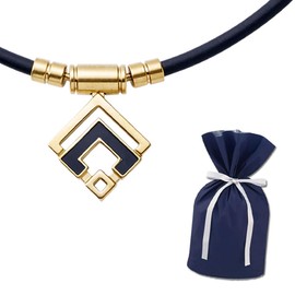 【コラントッテ オリジナル プレゼント ラッピング付】Colantotte 磁気ネックレス ARAN 限定 ギフト セット (クラシックゴールド, LL)