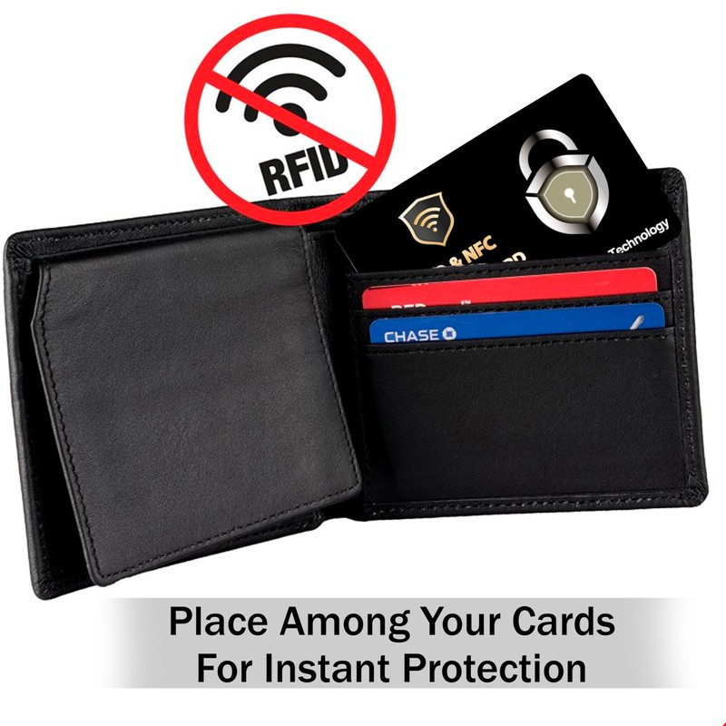 SaiTech IT 2 PK RFID Blocking Cards Protect Your Entire