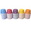 Rainbow Colors MINI Candy Nut Paper Cups - MINI Baking