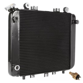 Caltric Radiator for Kawasaki Brute Force 750 KVF750 4X4I 05-07 Injector Model W/Sensor