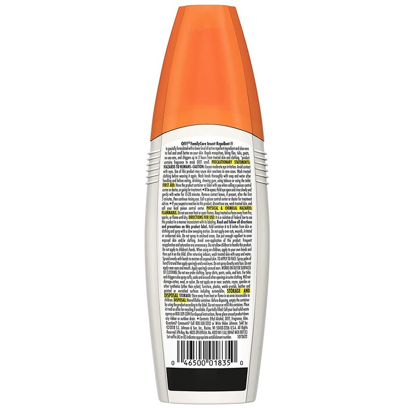 OFF FAMLY CARE SPRITZ UNSCENTD 6 OZ