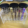 SENENQU 4 Pack Acrylic Test Tube Rack for 16mm Tubes,