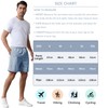 Decorie Men's Summer Shorts Cotton Corduroy Cargo Shorts Stretch Elastic