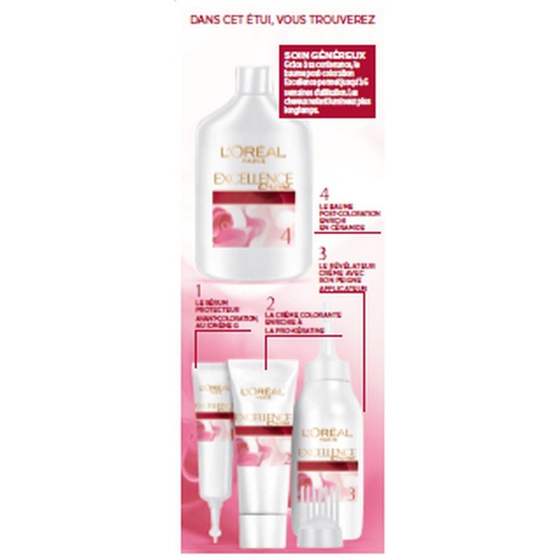 L'Oréal Paris - Excellence Cream - Permanent Hair Colour Triple