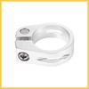 BULLSPANN Bicycle Seatpost Clamp Seatpost Adapter Replacement Bicycle Aluminum Alloy