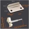 CT-138-22 Cabinet & Door Lock Set - Letter Box Lock,