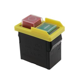 Create idea Solenoid Start Switch CK1 KJD6 6A 250V Waterproof Electromagnetic Push Button Switch Replacement Emergency Stop Switch for Sander