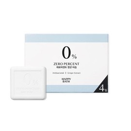 [Out_62] Zero Mild Percent Antibacterial Bar Soap 4 Pieces / [아우트_62]제로 순한 퍼센트 향균 바솝 4개