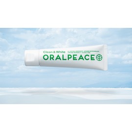 Oral Peace Clean & White Toothpaste & Oral Care Gel 80g