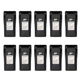 Arrowmax 10 Pack AMCM4496-1600-D 1600mAh NNTN4496 NNTN4497 Battery for Motorola CP140 CP160 CP-200 CP200 CP200XLS