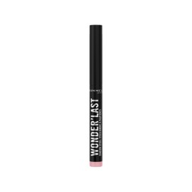 Rimmel London, Wonder'Last 010 Strawberry Milkshake Lidschattenstift, vibrierende Farbe, einfach aufzutragen, angenehme Textur, ultra-cremige Formel, vegane Formel, 1,64 g