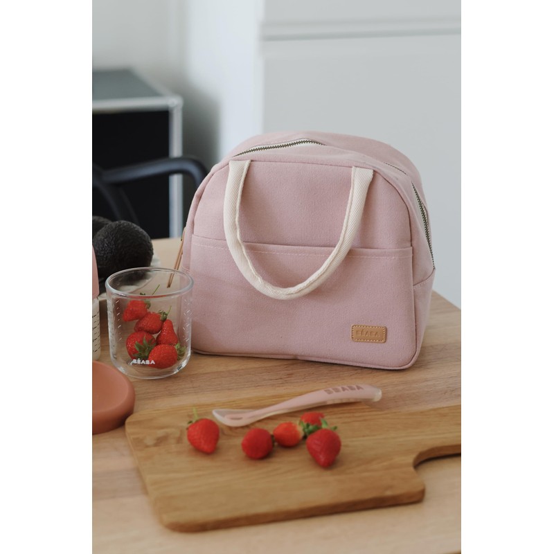 BEABA Insulated Lunch Bag for Baby, Kids Meals, Lunch Box,