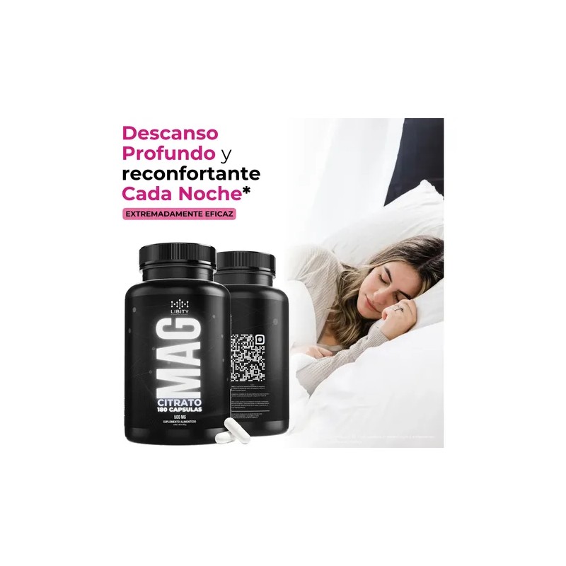 Citrato Magnesio 100 Puro 180 Capsulas
