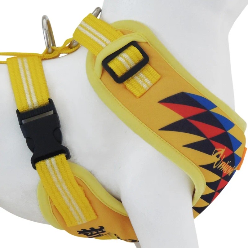 Arnés Pechera Ajustable Antitirones Para Perro Chico Mediano America Fc