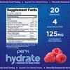 Perk Hydrate Electrolyte Stickpacks Blue Raspberry Flavored (20 Packets) -