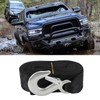 Boat Trailer Winch Strap with Supper Steel Hook, 3500 LBS