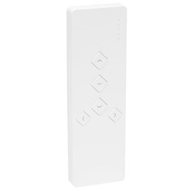 Superrollo Wireless hand-held transmitter 5-channel ST115-2, remote control for roller shutter motor, 433 MHz (wireless control for up to 20 tube motors in 5 groups)