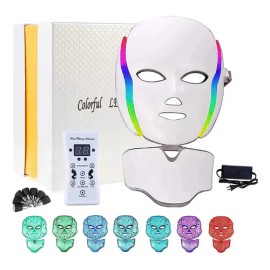 Máscara Led Facial Fotodinamica Terapia De Osmmos                                                                                                     