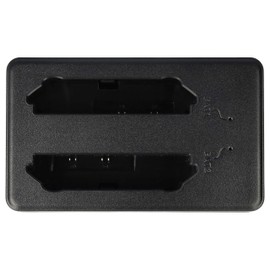 vhbw Dual Charging Station Compatible with Motorola BT-000318, 82-171249-02, 82-171249-01 Mobile Computer Barcode Scanner - Black