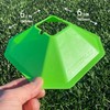 QUICKPLAY Sports Cones - Set of 20 | Highly Visible