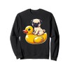 Cute Dog Pug Rubber Duck Sweatshirt