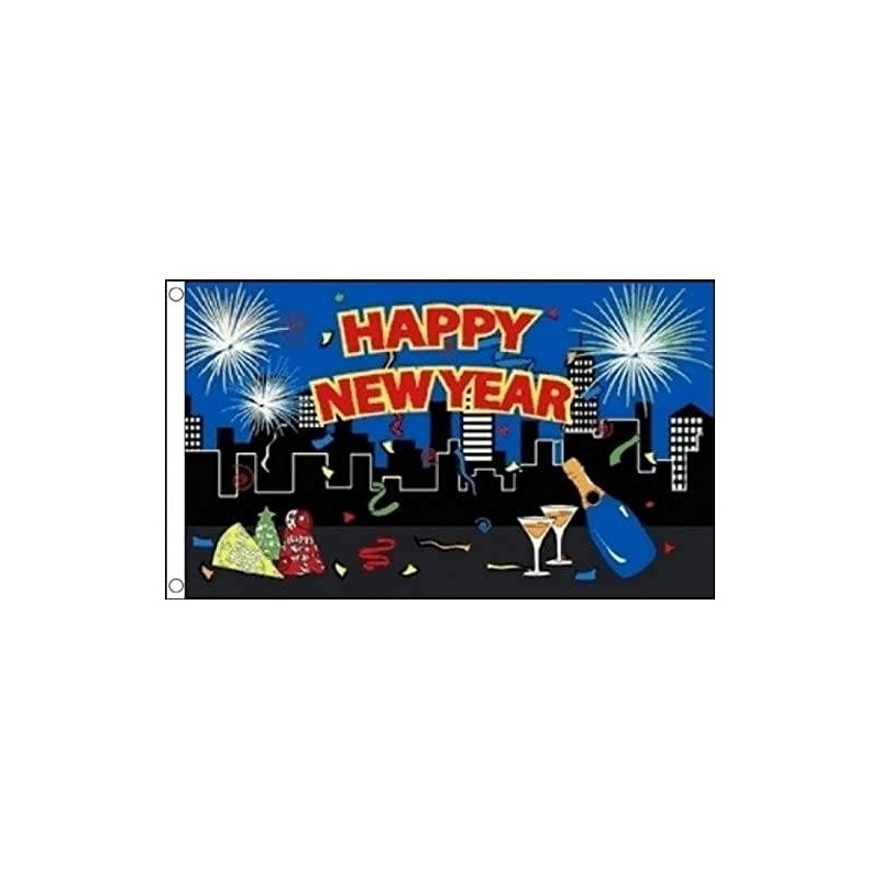 AZ FLAG HAPPY NEW YEAR CITY FLAG 3' x 5'