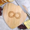 'Ouroboros' Wooden Heart Shaped Chopping/Cutting Board (WB00085251)
