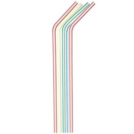 大黒工業 フレックス ストロー ストライプ 紙包装 業務用 使い捨て 6403447 500本入