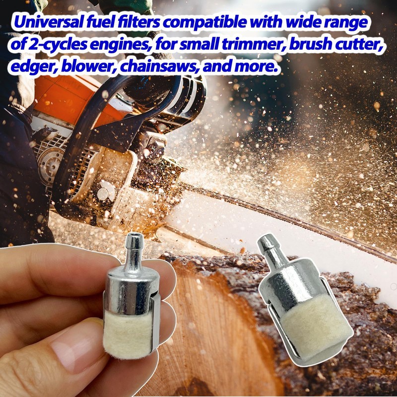 6 Pieces Fuel Filter Replacement for Echo Stihl String Trimmer