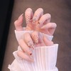 Heart Nail Length Fake Nails Butterfly Decoration Polka Dots Make