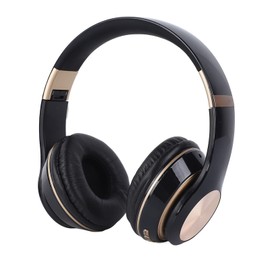 Wireless Bluetooth Headphones, Foldable HiFi Stereo Headset, 360mAh Noise Cancelling Lightweight Headphones, for Travel Smartphone